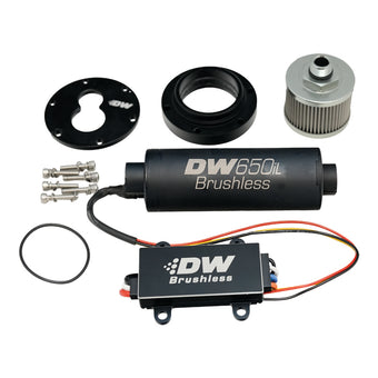 compare product DeatschWerks 3.5L Module Surge Tank In-Tank Pump Adapter w/ DW650iL Brushless/Controller 440lph Pump