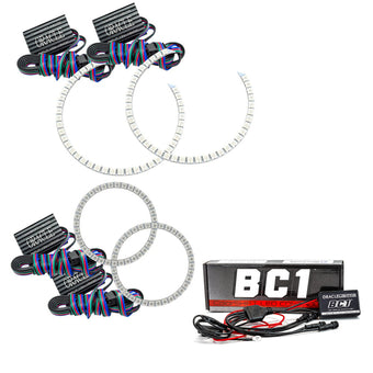 compare product Oracle Mercedes Benz C-Class 08-11 Halo Kit - ColorSHIFT w/ BC1 Controller