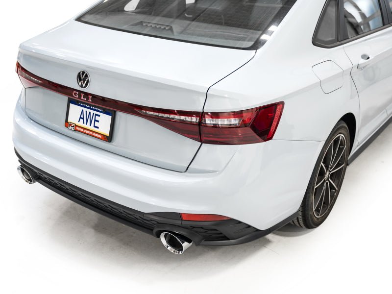 AWE Tuning 22 - 25 Volkswagen Jetta GLI Touring Edition Exhaust - Chrome Silver Tips - My Store