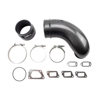 compare product Wehrli 11-16 Chevrolet 6.6L LML Duramax 5in Intake Horn - Gloss Black