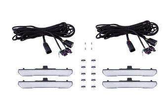 compare product Diode Dynamics 20-21 Sierra 2500/3500 HD LED Sequential Sidemarkers Clear Set