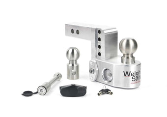 compare product Weigh Safe 4in Drop Hitch w/Built-in Scale & 2in Shank (10K/12.5K GTWR) w/WS05 - Aluminum
