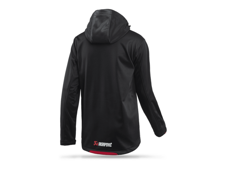 Akrapovic Mens Corpo Softshell Jacket Black - S - My Store