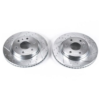 compare product Power Stop 08-17 Buick Enclave Front Evolution Drilled & Slotted Rotors - Pair