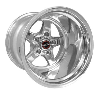 compare product Race Star 92 Drag Star 15x14.00 5x4.75bc 4.00bs Direct Drill Polished Wheel