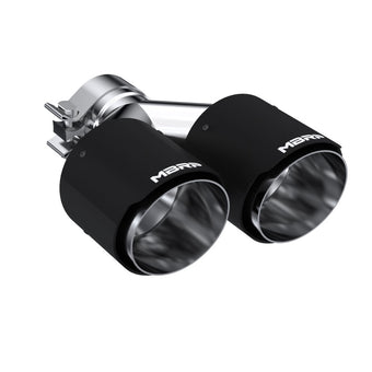 compare product MBRP Universal Carbon Fiber Dual Tip 4in OD/2.5in Inlet