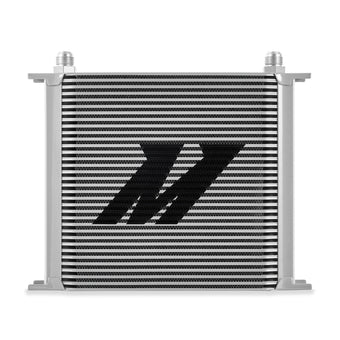 compare product Mishimoto Universal 34 Row Oil Cooler - Silver