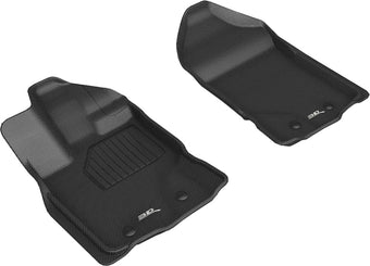 compare product 3D MAXpider 2019-2020 Ford Ranger Kagu 1st Row Floormat - Black