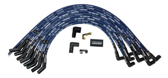 compare product Moroso Ford 429-460 Ignition Wire Set - Ultra 40 - Sleeved - HEI - 135 Degree - Blue
