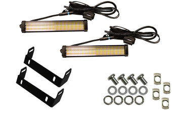 compare product Fishbone Offroad 2018+ Jeep JL & 2020+ JT 7in Turn Signal & Side Marker Lights and Brackets