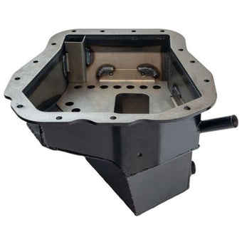 compare product Moroso Subaru EJ20/EJ22/EJ25 Wet Sump 6qt 6-7/8in Deep Steel Oil Pan w/Pickup & Windage Tray