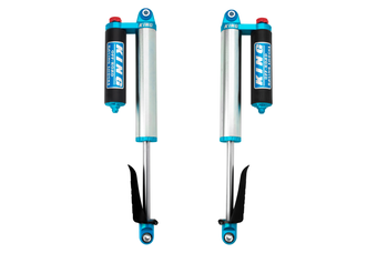 compare product King Shocks 2020+ Jeep Gladiator Rear 2.5 Dia Piggyback Res Shock for 2.5in-5in Lift w/Adj (Pair)