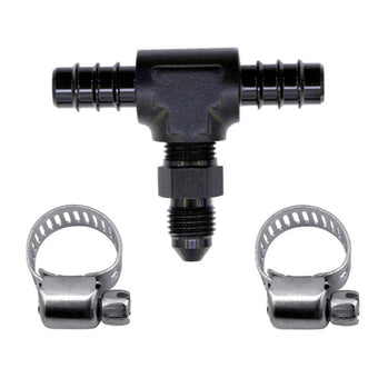 compare product Nitrous Express 5/16 Fuel T 5/16 Hose Barb to 4AN Male