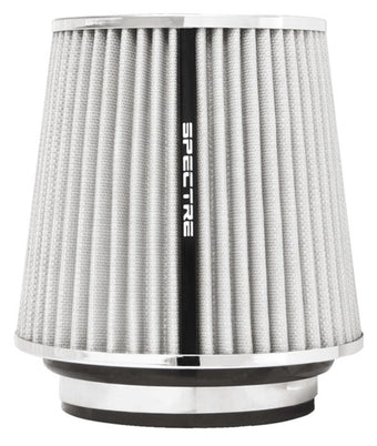 compare product Spectre Adjustable Conical Air Filter 5-1/2in. Tall (Fits 3in. / 3-1/2in. / 4in. Tubes) - White