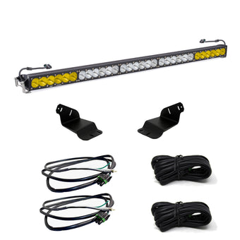compare product Baja Designs 2021+ Ford Bronco Roof Light Bar Kit 50 inch Onx6+ Dual Control w/Upfitter