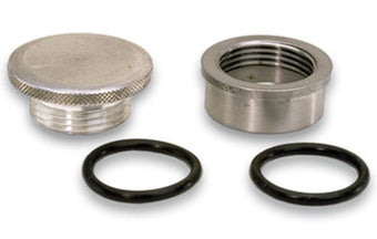 compare product Moroso Universal Filler Cap Kit - Steel Bung