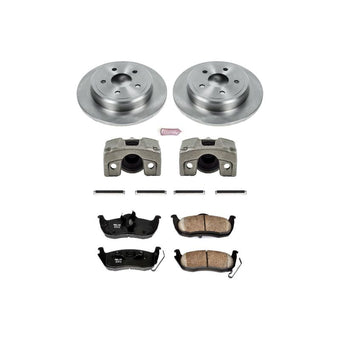 compare product Power Stop 06-10 Jeep Commander Rear Autospecialty Brake Kit w/Calipers