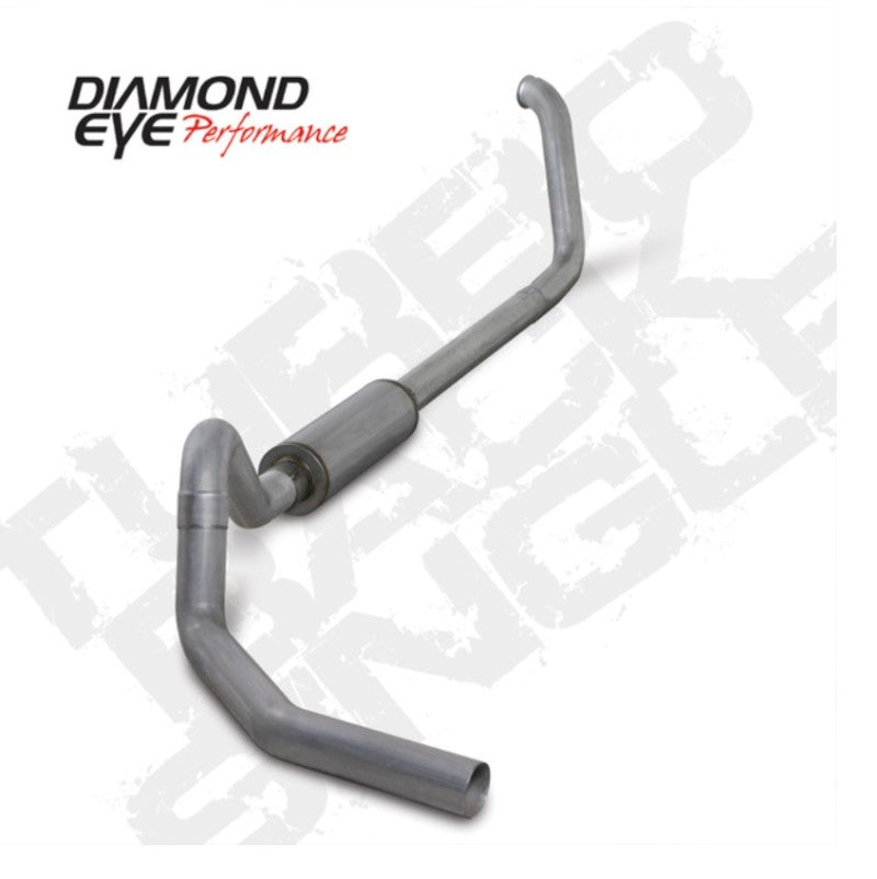 Diamond Eye KIT 4in Turbo Back Single AL 450 00 - early 03 Ford 7.3L Powerstroke F450 - My Store