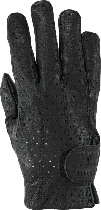 compare product Kuryakyn Leather By River Road Tucson Leather Perforated Gloves Black - Large