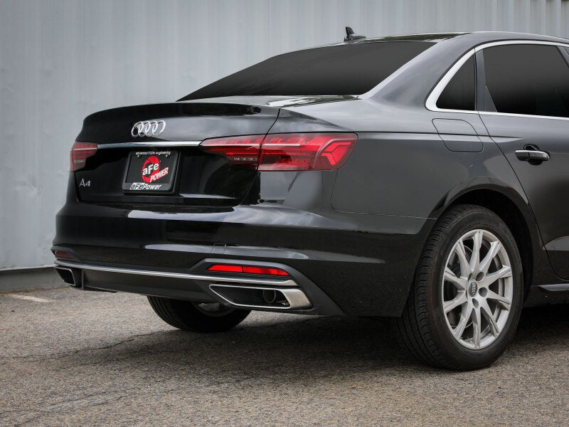 aFe 20 - 21 Audi A4 L4 - 2.0L (t) MACH Force - Xp 3in to 2 - 1/2in 304 SS Axle - Back Exhaust System - My Store