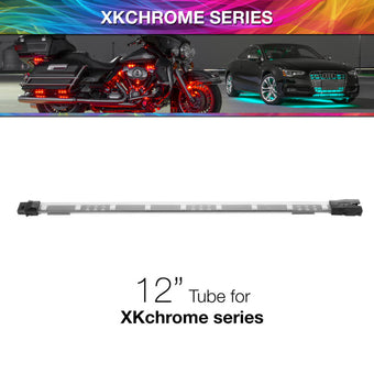 compare product XK Glow 12in Multi Color LED tube for XKchrome & 7 Color Series