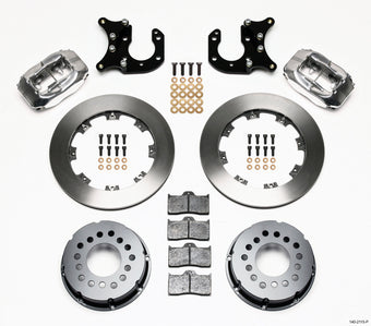 compare product Wilwood Forged Dynalite P/S Rear Kit Polished Big Ford 2.36in Offset
