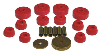 compare product Prothane 79-88 Toyota Truck 4wd Body Mount Kit - Red