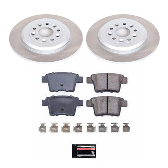compare product Power Stop 08-09 Mercury Sable Rear Semi-Coated Rotor Kit
