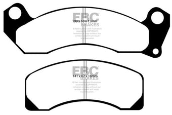 compare product EBC 87-91 Ford Country Squire 5.0 Ultimax2 Front Brake Pads