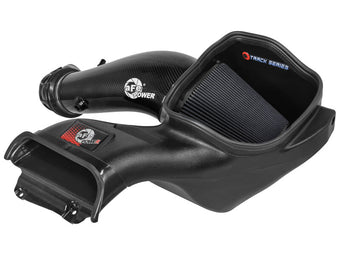 compare product aFe 23-24 Ford F150 Raptor R V8 5.2L Supercharged Track Series Air Intake w/ Black PDS Filter
