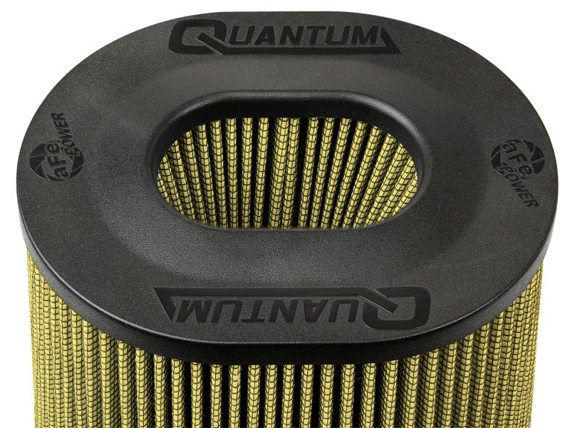 aFe Quantum Pro Guard 7 Air Filter Inverted Top - 5.5inx4.25in Flange x 9in Height - Dry PG7 - My Store