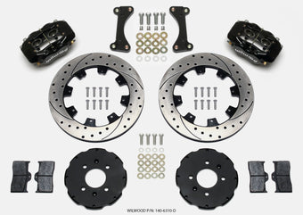 compare product Wilwood Forged Dynalite Front Hat Kit 12.19in Drilled 90-99 Civic w/240 mm Disc