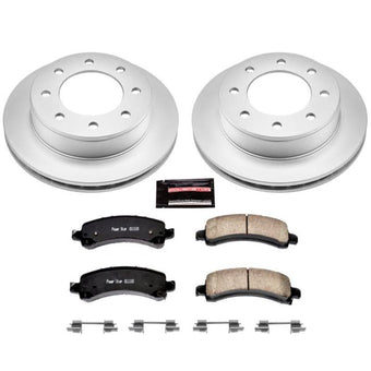 compare product Power Stop 03-17 Chevrolet Express 2500 Rear Z17 Evolution Geomet Coated Brake Kit