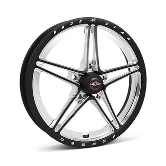 compare product Race Star 63 Pro Forged 17x3.5 Lug Mount 5x4.50 BC / 2.00 BS Wheel - Black Anodized/Machined