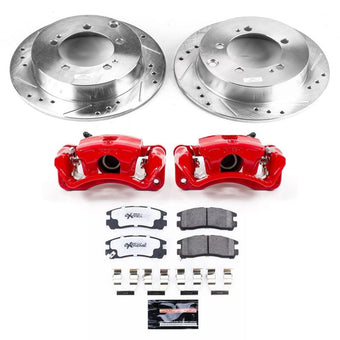compare product Power Stop 95-05 Chrysler Sebring Rear Z26 Street Warrior Brake Kit w/Calipers