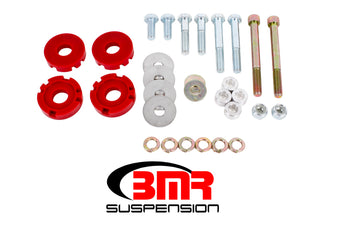 compare product BMR 15-17 S550 Mustang Differential Lockout Bushing Kit (Polyurethane) - Red