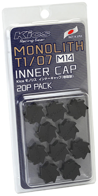 compare product Project Kics M14 Monolith Cap - Black (Only Works For M14 Monolith Lugs) - 20 Pcs