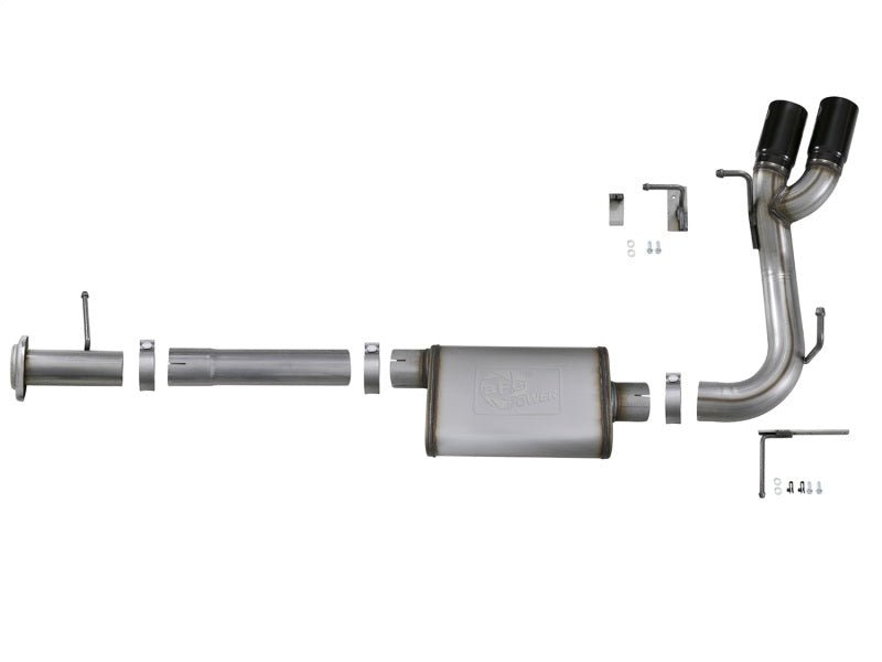 aFe MACH Force - Xp 3in 409 SS Cat - Back Exhaust w/ Black Tips 17 - 18 GM Colorado/Canyon V6 - 3.6L - My Store