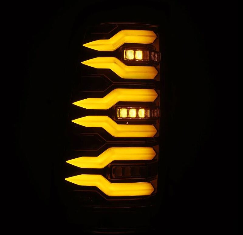 AlphaRex 99 - 06 Chevrolet Silverado/99 - 06 GMC Sierra LUXX - Series LED Tail Lights - Black - My Store