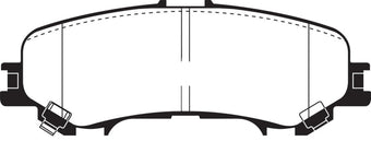 compare product EBC 2016+ Nissan Titan 5.6L Yellowstuff Rear Brake Pads