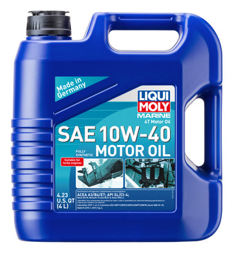 compare product LIQUI MOLY 4L Marine 4T Motor Oil SAE 10W40