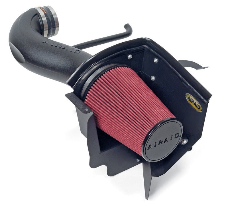 Airaid 06 - 10 Charger / 05 - 08 Magnum 5.7/6.1L Hemi CAD Intake System w/ Tube (Dry / Red Media) - My Store