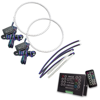 compare product Oracle 21-22 Ford Bronco Headlight Halo Kit w/DRL Bar - Base Headlights -w/2.0 Controller
