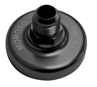 compare product Moroso Ford Small Block Oil Filter Block-Off Plate