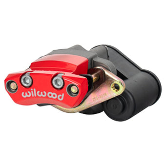 compare product Wilwood Red Electric Parking Brake Caliper - 2in Bracket - 1.19-1.25in - Left