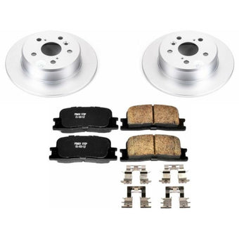 compare product Power Stop 01-03 Toyota Highlander Rear Z17 Evolution Geomet Coated Brake Kit
