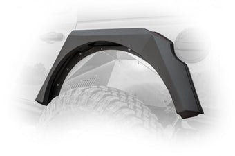 compare product DV8 Offroad 2018+ Jeep Wrangler JL Armor Fenders w/ LED Turn Signal Lights