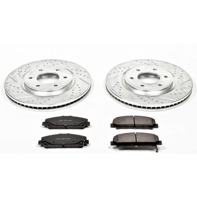 Power Stop 08 - 10 Infiniti QX56 Front Z23 Evolution Sport Brake Kit - My Store