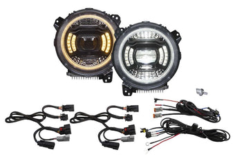 compare product Diode Dynamics 18-23 Jeep JL Wrangler Elite Max LED Headlamps