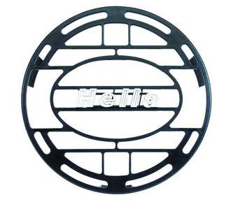 compare product Hella Stone Shield Round Plastic Black Hella Logo Light Cover  (MOQ 10)